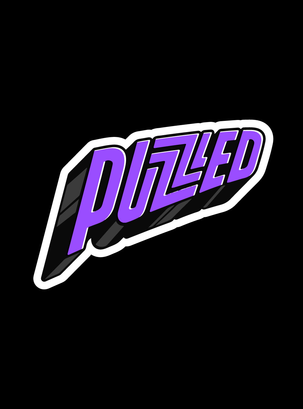 Puzzled Sticker